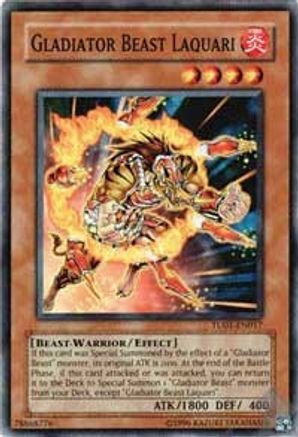 Gladiator Beast Laquari (TU01-EN017) - Turbo Pack Booster One Pack Unlimited