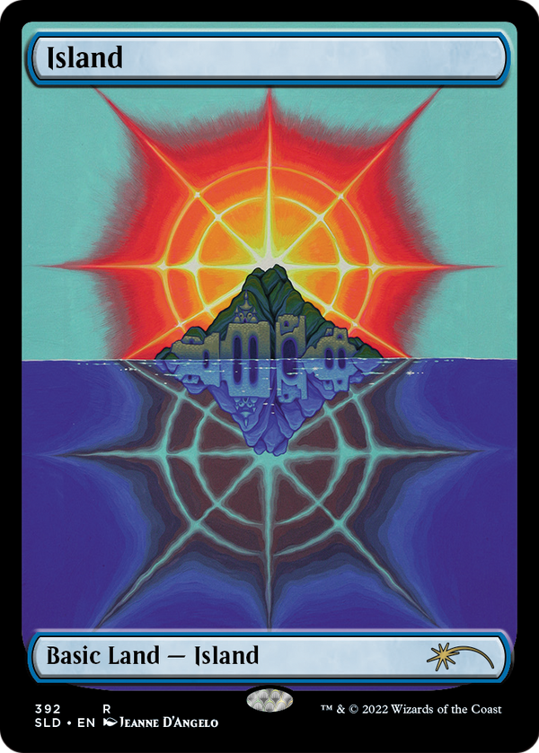 Island (392) (SLD-392) - Secret Lair Drop: (Full Art)