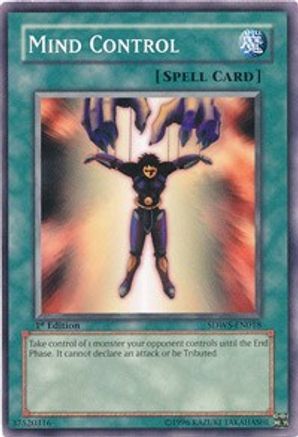 Mind Control (SDWS-EN018) - Structure Deck: Warriors' Strike 1st Edition