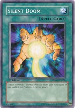Silent Doom (SDWS-EN020) - Structure Deck: Warriors' Strike 1st Edition
