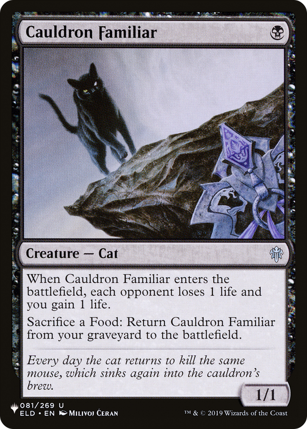Cauldron Familiar (LIST-ELD-81) - The List