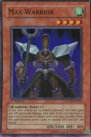 Max Warrior (SOVR-EN003) - Stardust Overdrive Unlimited
