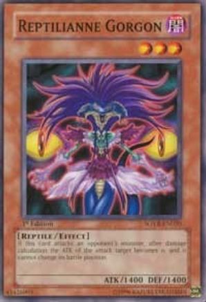 Reptilianne Gorgon (SOVR-EN020) - Stardust Overdrive 1st Edition