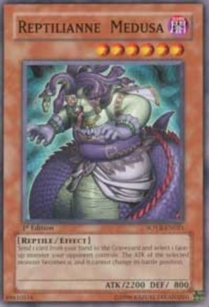 Reptilianne Medusa (SOVR-EN021) - Stardust Overdrive 1st Edition
