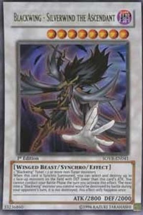 Blackwing - Silverwind the Ascendant (SOVR-EN041) - Stardust Overdrive Unlimited