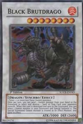 Black Brutdrago (SOVR-EN043) - Stardust Overdrive 1st Edition