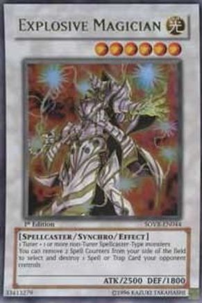 Explosive Magician (SOVR-EN044) - Stardust Overdrive Unlimited