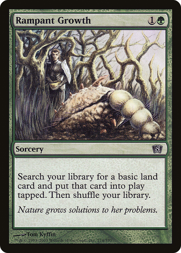 Rampant Growth (8ED-274) - 8th Edition Foil
