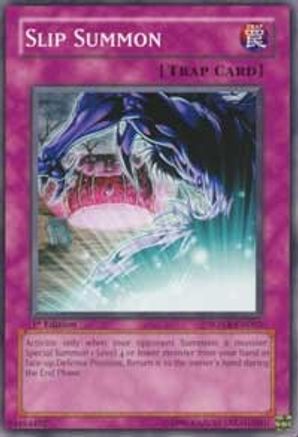 Slip Summon (SOVR-EN063) - Stardust Overdrive Unlimited