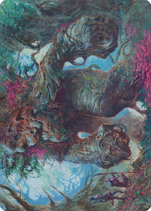 Magnigoth Sentry // Magnigoth Sentry (ADMU-040) - Dominaria United Art Series (Borderless)