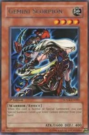 Gemini Scorpion (SOVR-EN085) - Stardust Overdrive 1st Edition