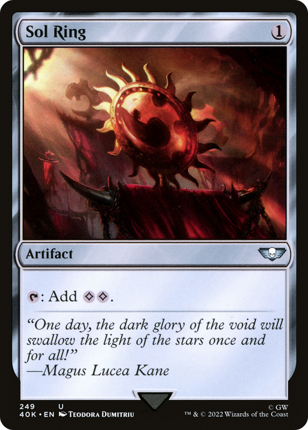 Sol Ring (249) (40K-249) - Warhammer 40,000 Commander