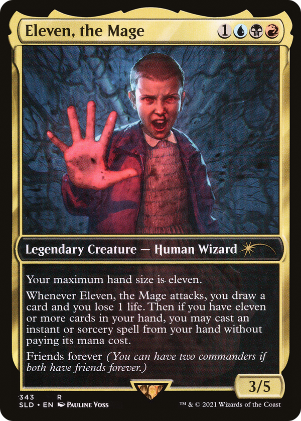 Eleven, the Mage (SLD-343) - Secret Lair Drop / Eleven, the Mage