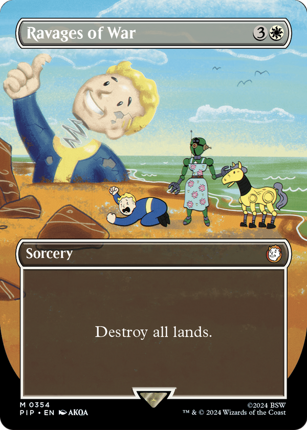 Ravages of War (Borderless) (PIP-354) - Fallout