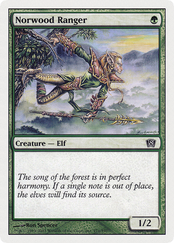Norwood Ranger (8ED-271) - 8th Edition Foil