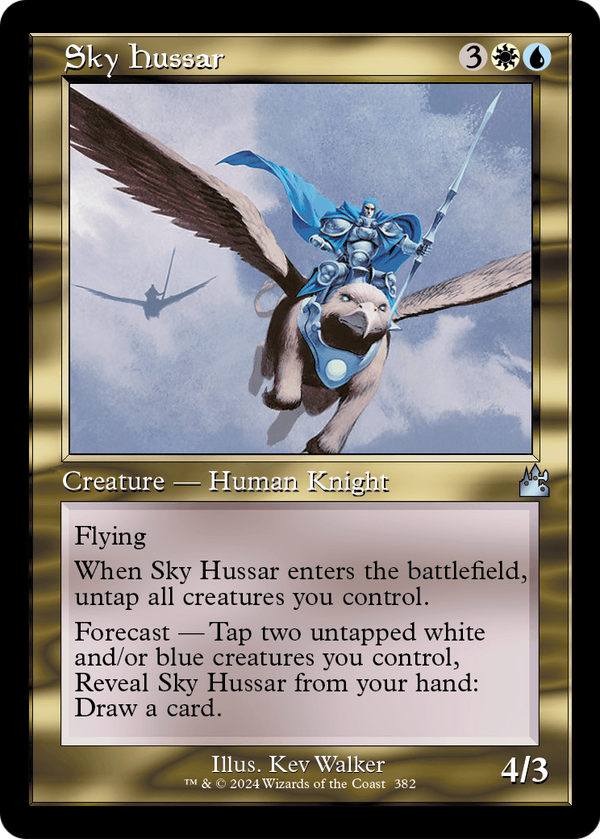 Sky Hussar (Retro Frame) (RVR-382) - Ravnica Remastered