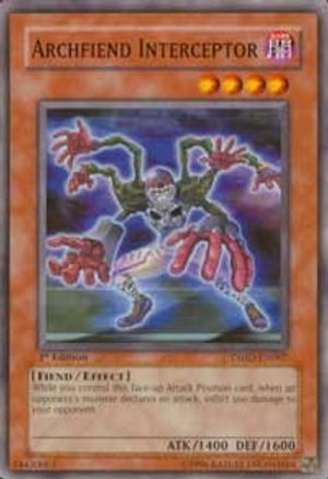 Archfiend Interceptor (TSHD-EN007) - The Shining Darkness 1st Edition