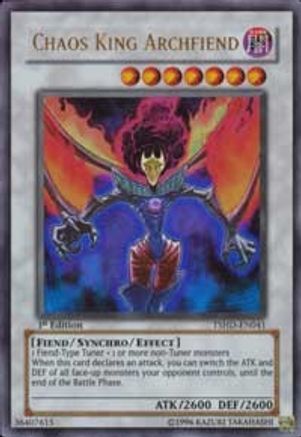 Chaos King Archfiend (TSHD-EN041) - The Shining Darkness Unlimited