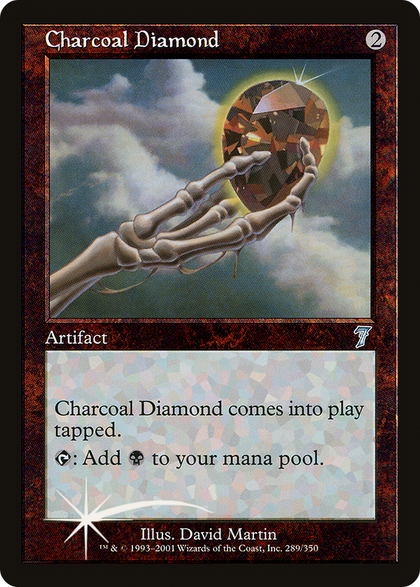 Charcoal Diamond (7ED-289★) - 7th Edition Foil