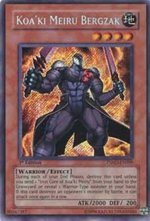 Koa'ki Meiru Bergzak (TSHD-EN099) - The Shining Darkness 1st Edition