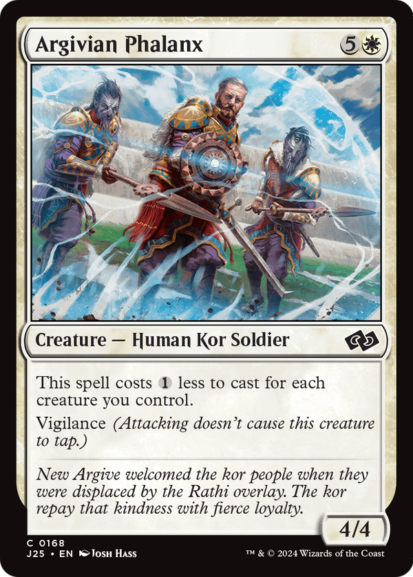 Argivian Phalanx (J25-168) - Foundations Jumpstart