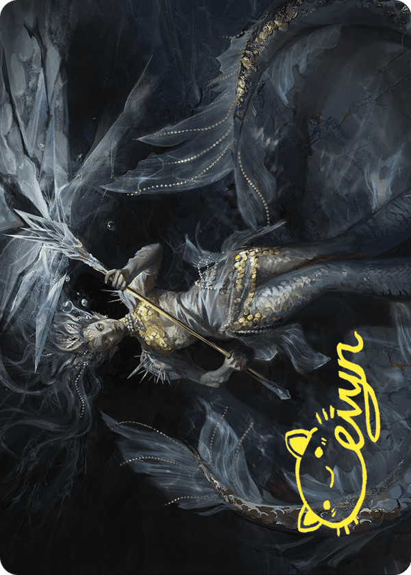 Sharae of Numbing Depths // Sharae of Numbing Depths (AWOE-032) - Wilds of Eldraine Art Series (Borderless)