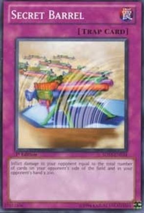 Secret Barrel (5DS3-EN034) - Starter Deck: Duelist Toolbox 1st Edition