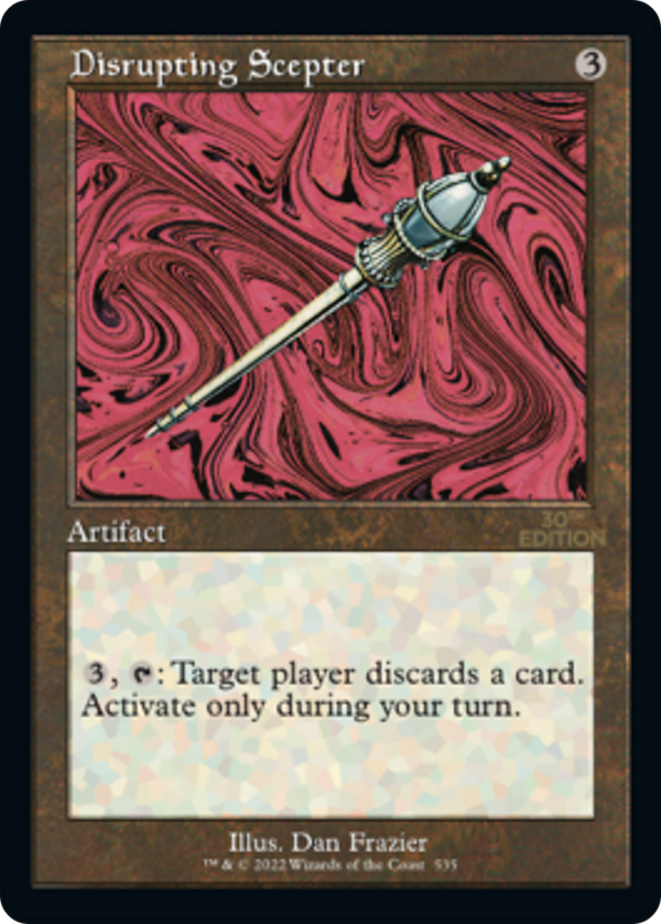 Disrupting Scepter (Retro Frame) (30A-535) - 30th Anniversary Edition