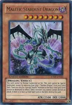 Malefic Stardust Dragon (JUMP-EN043) - Shonen Jump Magazine Promos Limited