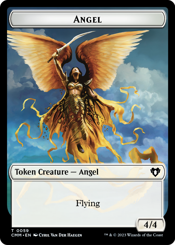 Angel (TCMM-059) - Commander Masters Tokens