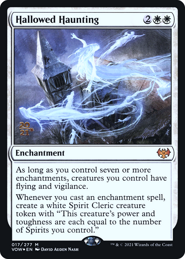 Hallowed Haunting (PRE-017) - Innistrad: Crimson Vow Promos Foil