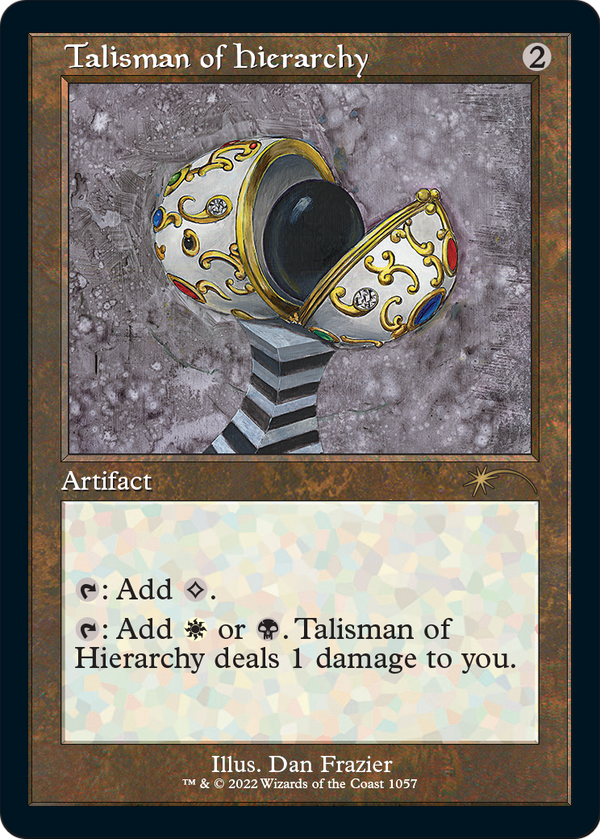 Talisman of Hierarchy (Retro Frame) (SLD-1057) - Secret Lair Drop