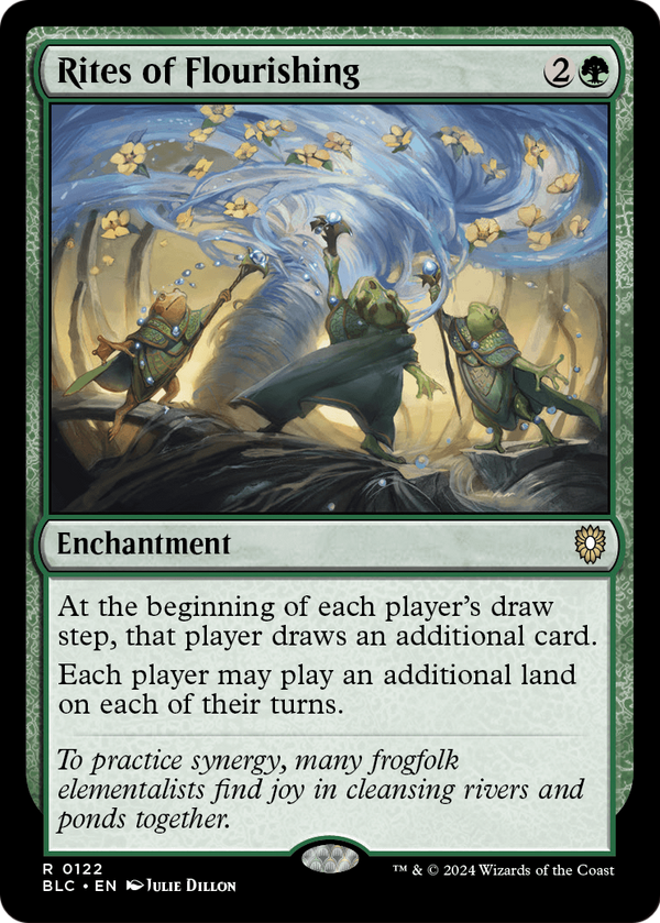 Rites of Flourishing (BLC-122) - Bloomburrow Commander