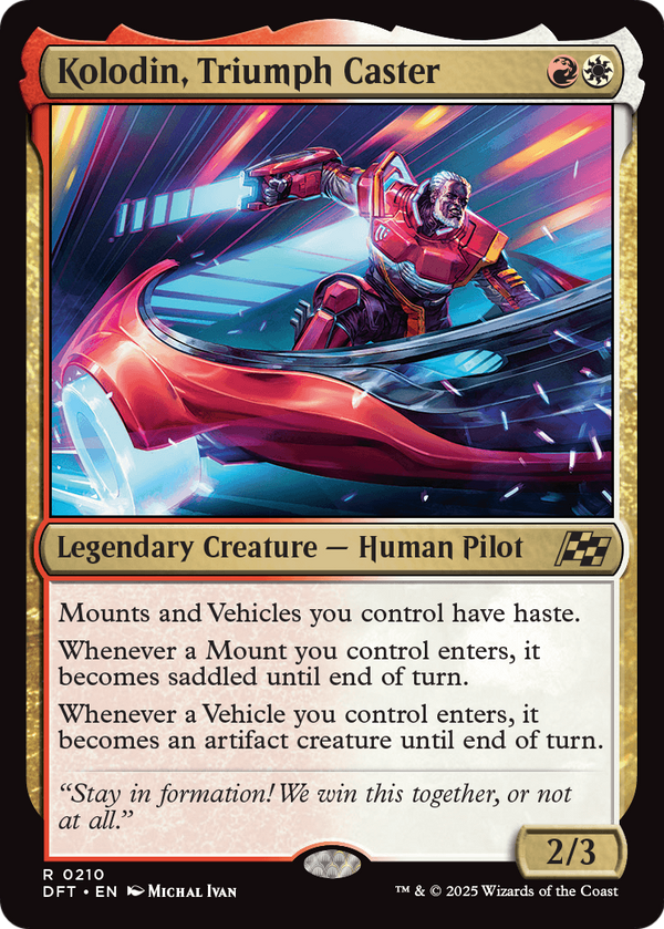 Kolodin, Triumph Caster (DFT-210) - Aetherdrift