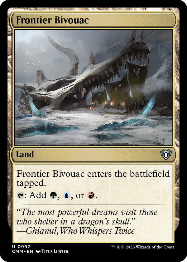Frontier Bivouac (CMM-997) - Commander Masters