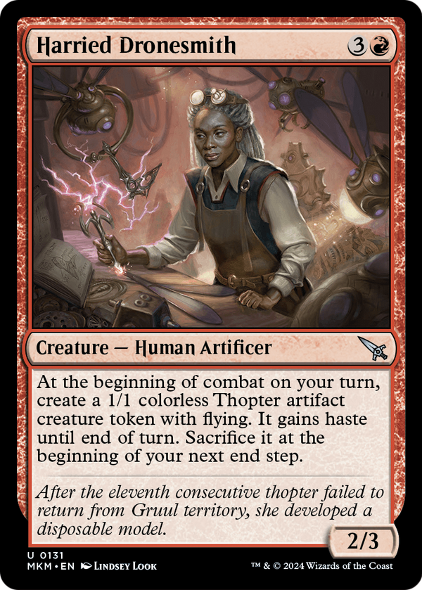 Harried Dronesmith (MKM-131) - Murders at Karlov Manor Foil