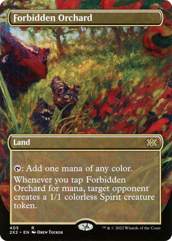 Forbidden Orchard (Borderless) (2X2-405) - Double Masters 2022