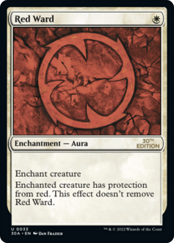 Red Ward (30A-033) - 30th Anniversary Edition