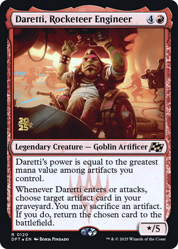 Daretti, Rocketeer Engineer (PRE-120) - Prerelease Cards Foil