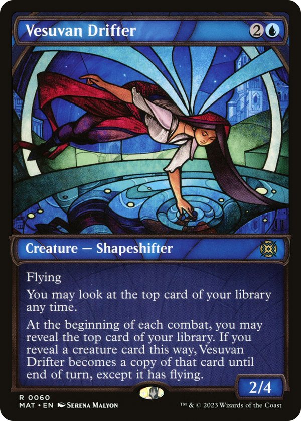 Vesuvan Drifter (Showcase) (MAT-060) - March of the Machine: The Aftermath: (Showcase) Foil