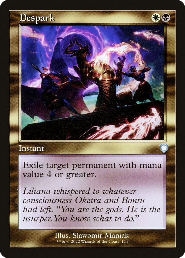 Despark (Retro Frame) (BRC-124) - The Brothers' War Commander