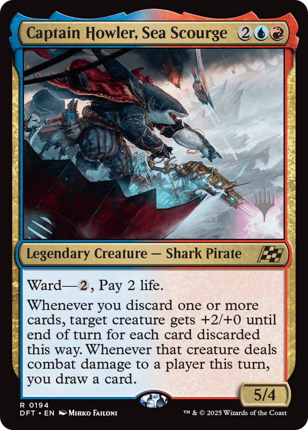 Captain Howler, Sea Scourge (PPDFT-194) - Promo Pack: Aetherdrift