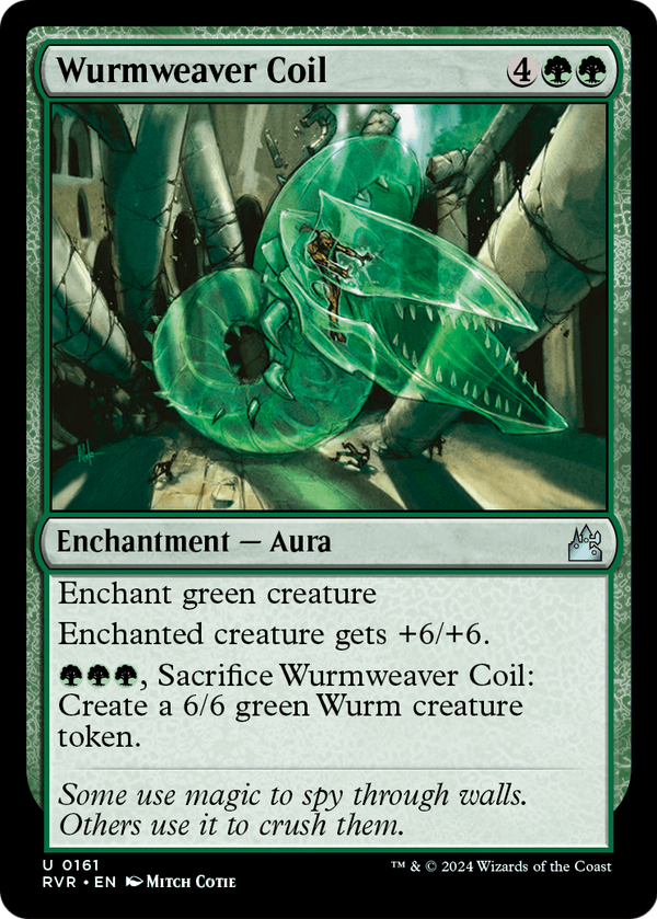 Wurmweaver Coil (RVR-161) - Ravnica Remastered Foil