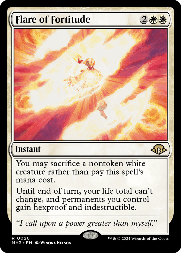 Flare of Fortitude (MH3-026) - Modern Horizons 3