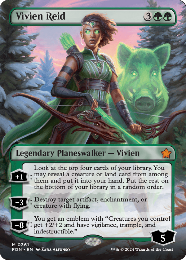 Vivien Reid (Borderless) (FDN-361) - Foundations Foil