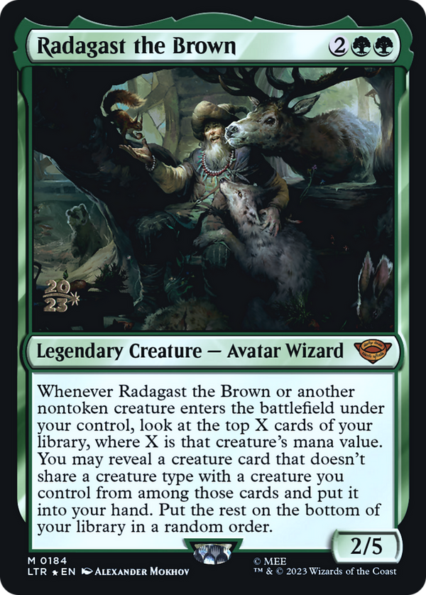 Radagast the Brown (PRE-184) - Tales of Middle-earth Promos Foil