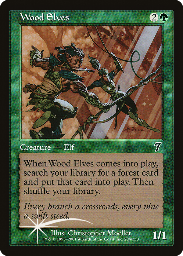 Wood Elves (7ED-284★) - 7th Edition