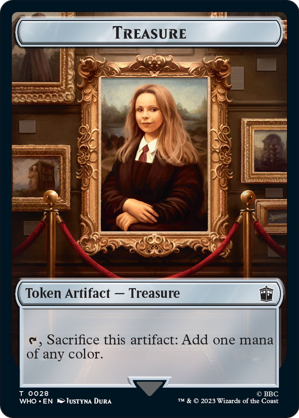 Treasure (TWHO-028) - Doctor Who Tokens Foil
