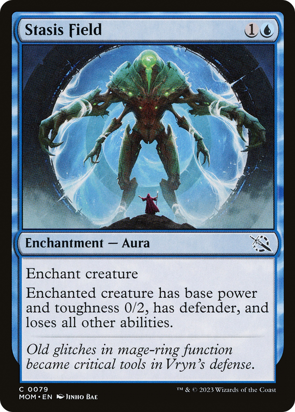 Stasis Field (MOM-079) - March of the Machine Foil