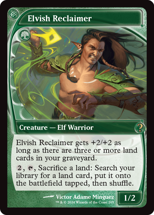 Elvish Reclaimer (Future Sight) (MB2-205) - Mystery Booster 2